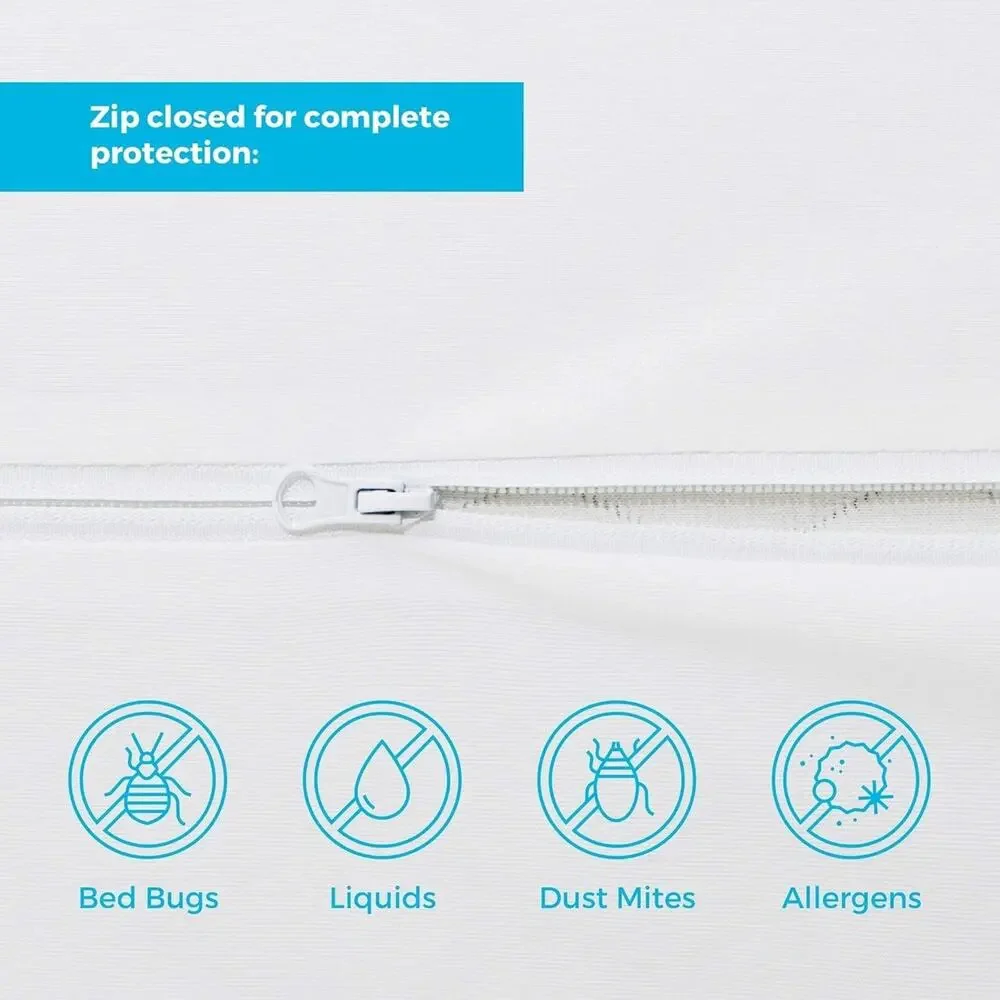Linenspa Waterproof Protector Box Spring Encasement King Size